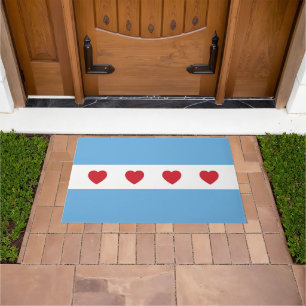 Liebe Chicago Doormat Fußmatte