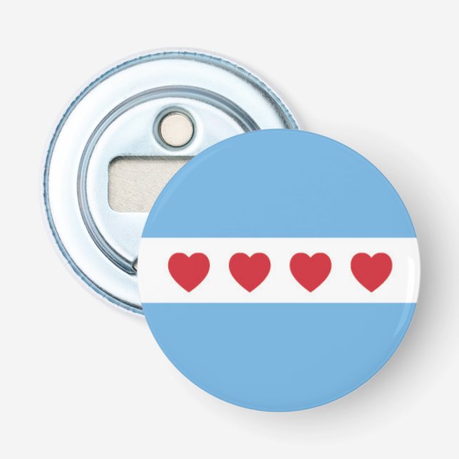 Liebe Chicago | Flaschenöffner (Vorderseite)