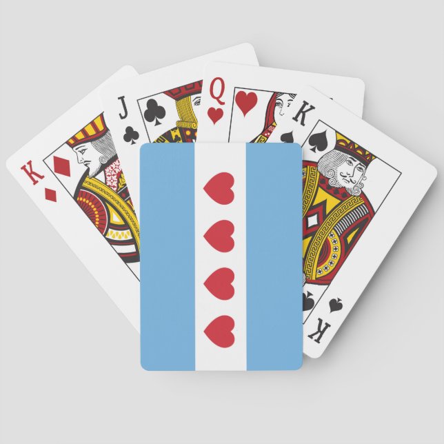 Liebe Chicago | Kartenspielen Spielkarten (Rückseite)