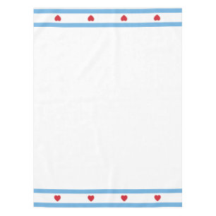 Liebe Chicago Tablecloth Baumwolle Tischdecke