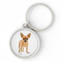 Liebe Chihuahua Welpe Hund Schlüsselanhänger
