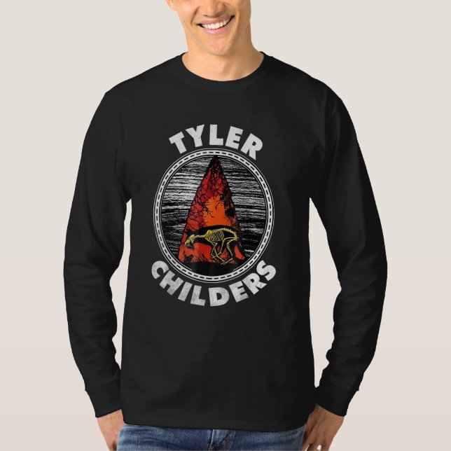 Liebe Childers Classic Feathered Amerikanischen Ur T-Shirt (Vorderseite)