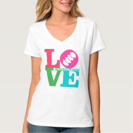 Liebe Chiropraktische Gefärbte Krawatte T - Shirt