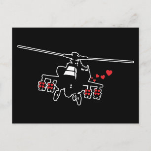 Liebe-Chopper Postkarte