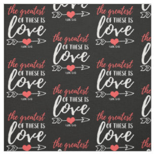 Liebe Christliche Bibel Verse Positive Inspiration Stoff