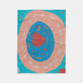 Liebe Circles Fleece Blanket