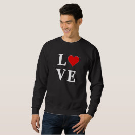 LIEBE Classic Trendy Minimalistisch Sweatshirt