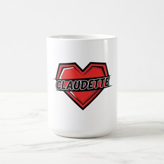 Liebe Claudette Kaffeetasse (Mittel)