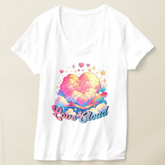 Liebe Cloud T-Shirt (Ablage )