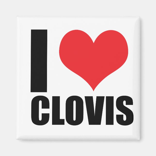 Liebe Clovis Magnet (Vorne)
