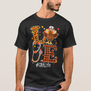 Liebe CNA Krankenschwester Leben Stethoskop Trutha T-Shirt