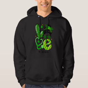 Liebe Cna Laif Nurse Funny St Patrick S Day 1 Hoodie