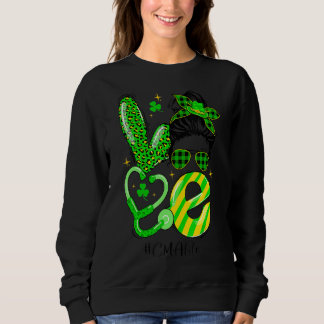 Liebe Cna Laif Nurse Funny St Patrick S Day 1 Sweatshirt
