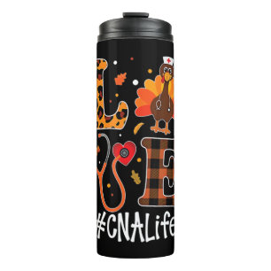 Liebe CNA Life Türkei Funny Nursing Erntedank Da Thermosbecher
