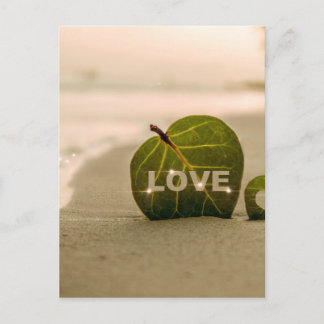 Liebe Coast Love Postkarte