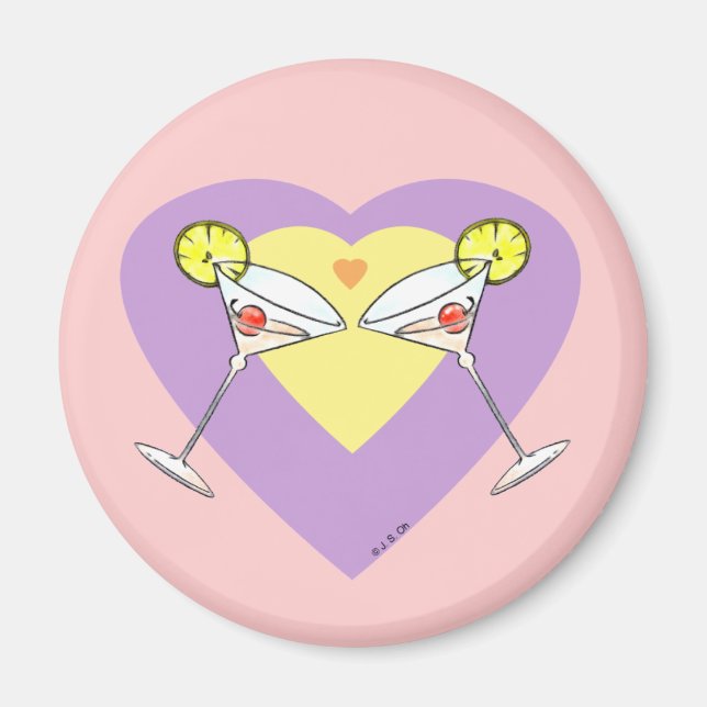 Liebe Cocktail Magnet (Vorne)
