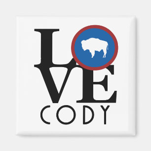 LIEBE Cody Wyoming Magnet
