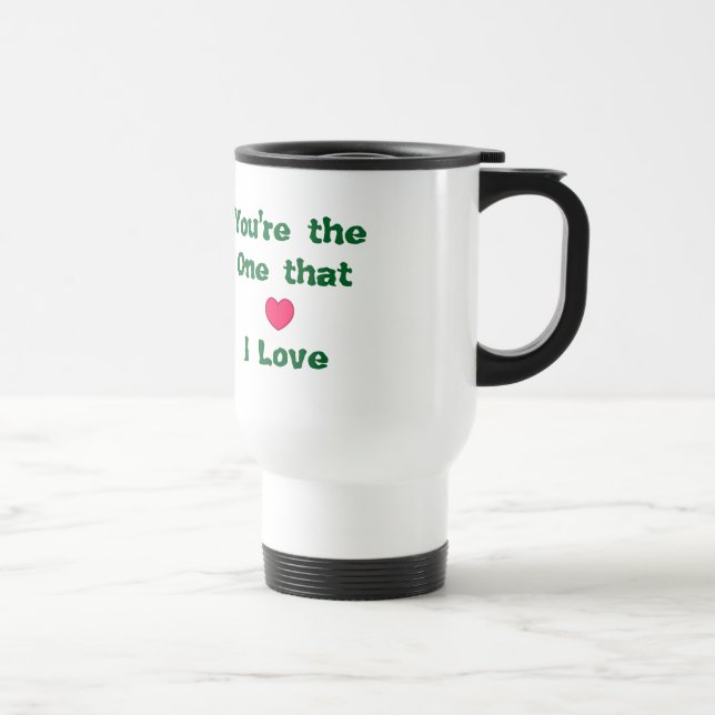 "#Liebe" #Coffee #Tasse Reisebecher (Rechts)