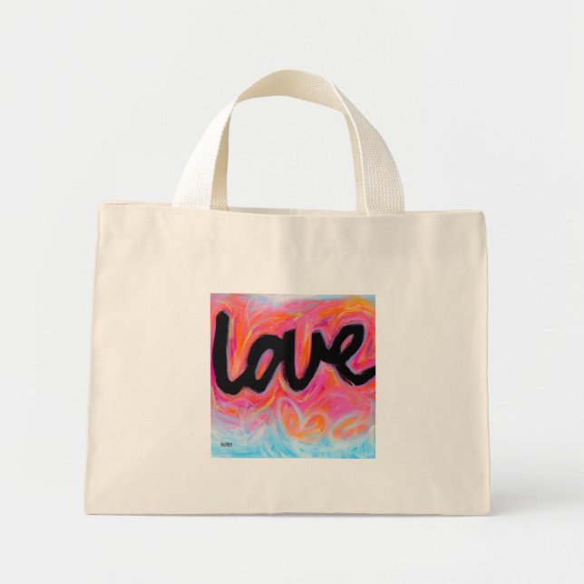 "LIEBE" Collection Tiny Tasche (Vorne)