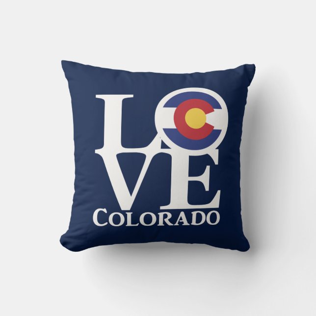 LIEBE Colorado Kissen (Vorderseite)