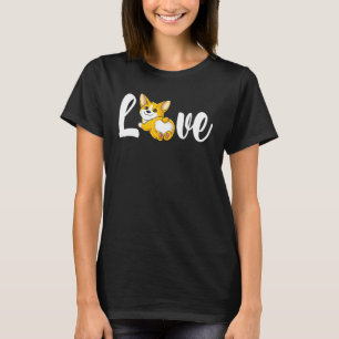 Liebe Corgi Mama Mama Niedlich Welpe Hintern Hund  T-Shirt