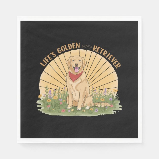 Liebe Corgi Serviette (Vorderseite)