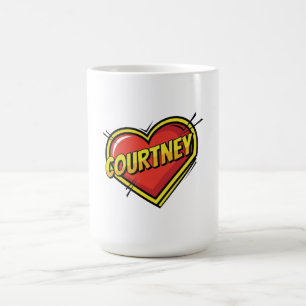 Liebe Courtney Kaffeetasse
