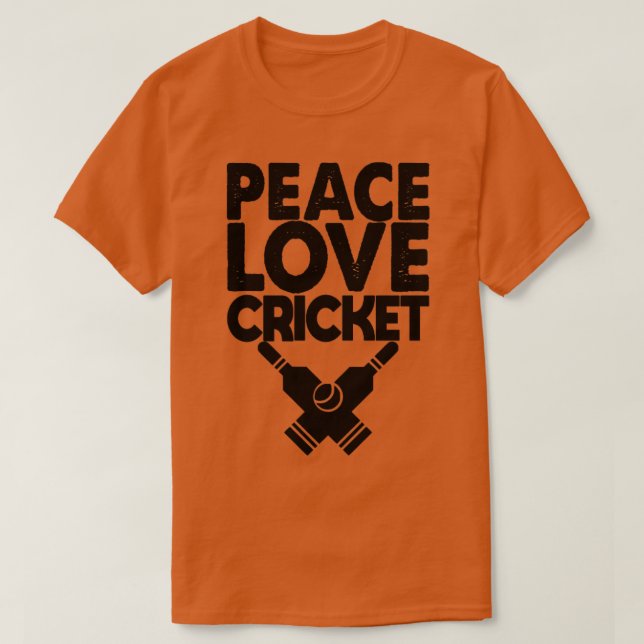 Liebe-Cricket1 T-Shirt (Design vorne)