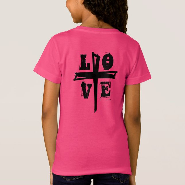 Liebe + CROSS | T-Shirt (Rückseite)