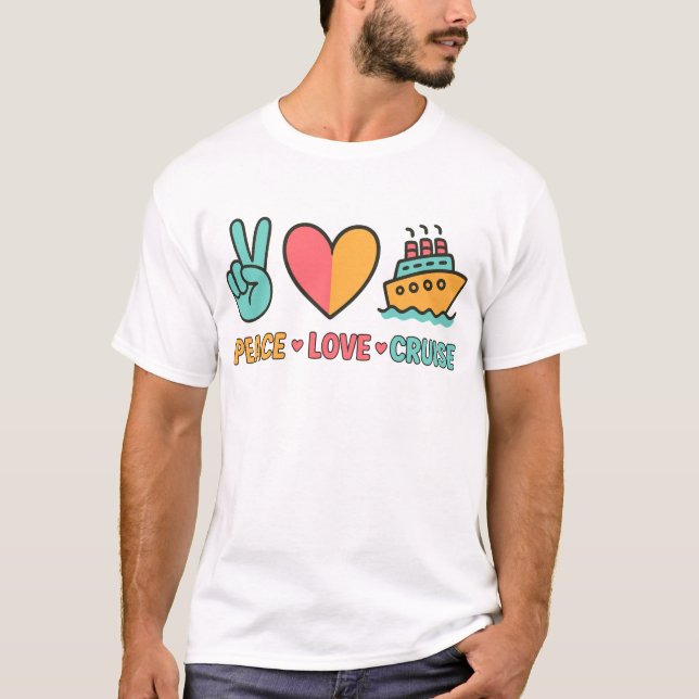 Liebe Cruise Vacation T-Shirt (Vorderseite)