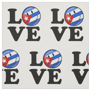 Liebe Cuban Style Stoff