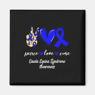 Liebe Cure Cauda Equina Syndrom Blaues Bewusstsein Magnet