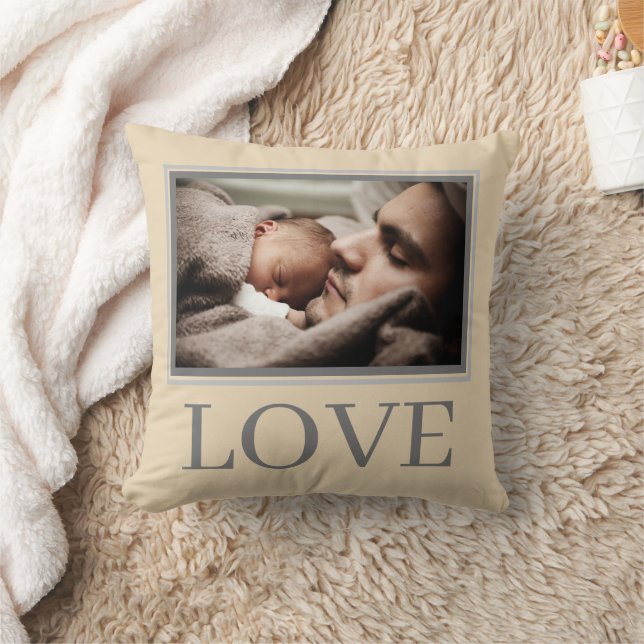 LIEBE Custom Baby Foto Kids Kinderzimmer Kissen (Decke)