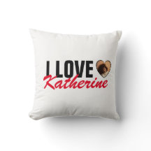 Liebe Custom Foto Herz und Name Poster