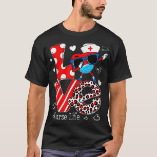 Liebe Dabbing Herzernährung Lebensversicherung Val T-Shirt