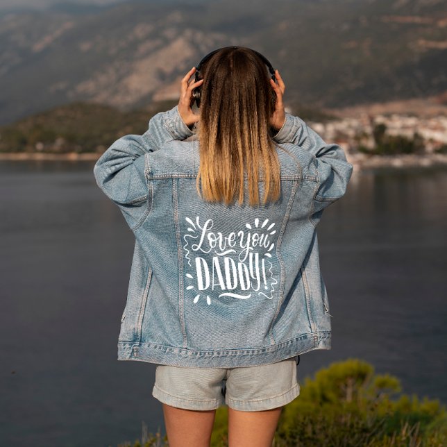 Liebe, DADDY! Jeansjacke (Von Creator hochgeladen)