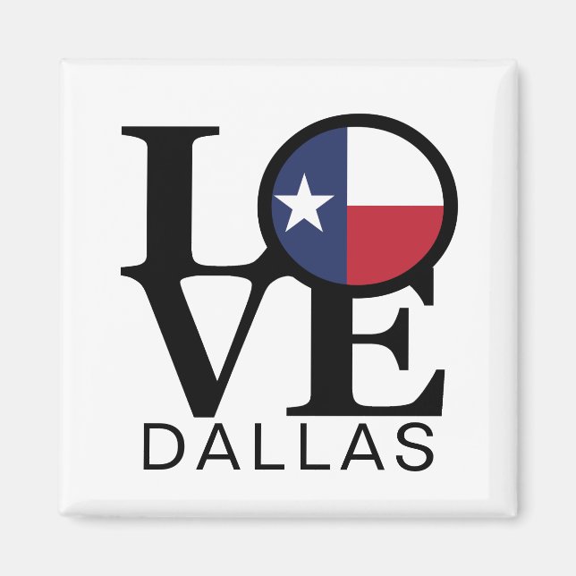 LIEBE Dallas Magnet (Vorne)