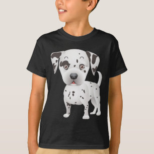 Liebe Dalmatiner Welpe Dog Tee Hemd