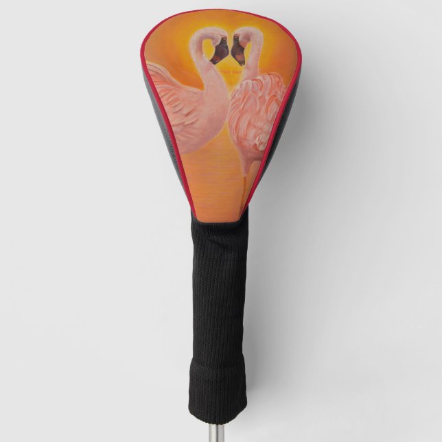 Liebe Dance personalisieren Golf Headcover (Vorderseite)