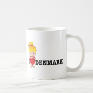 Liebe Dänemark Kaffeetasse