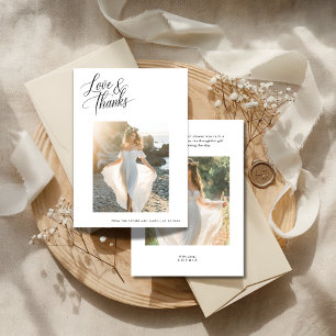 Liebe & Danke Hochzeit Brautparty Beach Foto