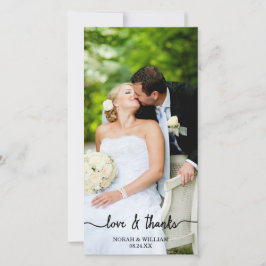 Liebe & danke Hochzeit Vielen Dank für Ihre Fotoka