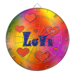 Liebe Dartscheibe