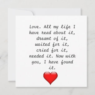 Liebe Day Holiday Card Feiertagskarte