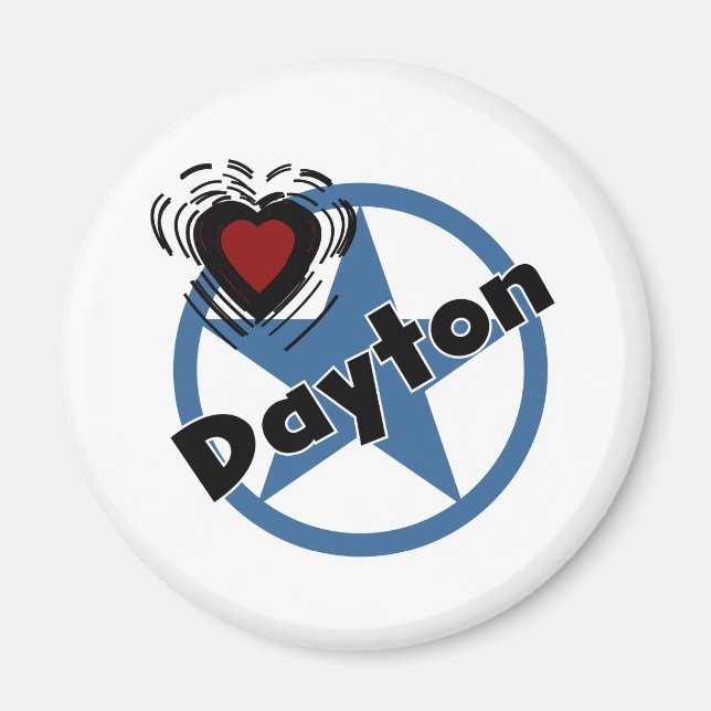 Liebe Dayton Magnet (Vorne)