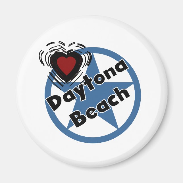 Liebe Daytona Beach Magnet (Vorne)