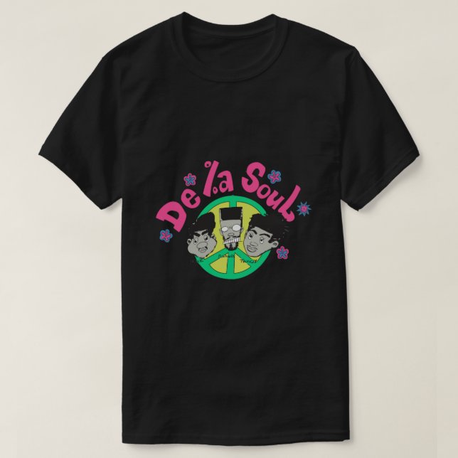 Liebe De La Soul Retro Art Collection T-Shirt (Design vorne)