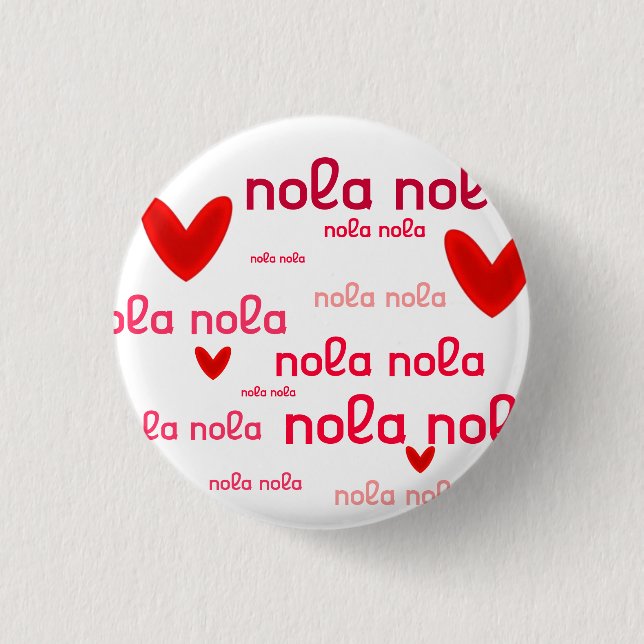 Liebe de Lis Button (Vorderseite)