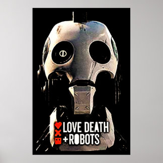 Liebe Death Roboter Poster