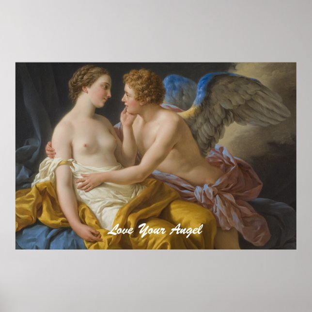 Liebe Dein Engel Poster (Vorne)